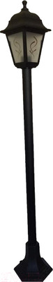 Фонарь уличный Элект Оскар 4 НТУ 04-60-002 У1 (черный/прозрачное стекло)