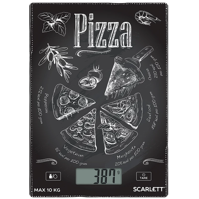 Кухонные весы Scarlett SC-KS57P66 (пицца)