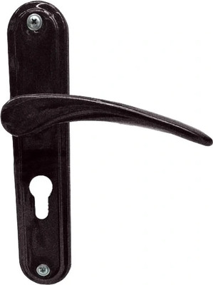 Ручка дверная Волмет РФ1-I-55-16-20/1.2 (с накладками, антик медь)