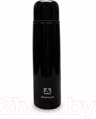 Термос для напитков Арктика 102-1000 (черный)