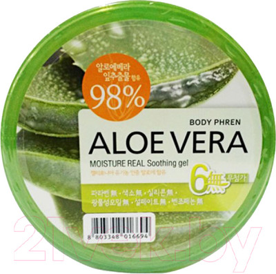 Гель для тела Welcos Kwailnara Aloe vera Moisture Real Soothing Gel (500мл)