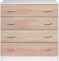 Комод Мебель-Класс Бонн (белый/дуб сонома)