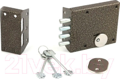 Замок накладной Зенит ЗН4-2 (бронза)