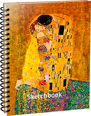 Скетчбук Попурри Климт. Поцелуй / 5670 (100л)
