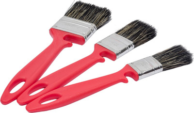 Набор кистей малярных Акор Для работ с водными ЛКМ (25x10, 35x10, 50x12)