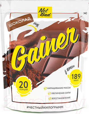 Гейнер NotBad Gainer (1000г, шоколад)
