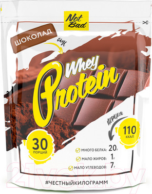 Протеин NotBad Whey Protein (1000г, шоколад)