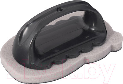 Губка для мытья посуды Мультидом Карборундовая / VL58-103 (с ручкой)