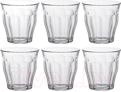 Набор стаканов Duralex Picardie Clear 1028AB06A0111