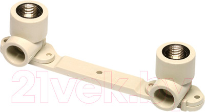 Планка монтажная с водорозетками Wavin 20x1/2 для смесителя / SNKD02020X