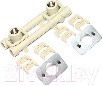 Угольник соединительный Wavin 20x1/2 для гипсокартона / SNKK020SXX