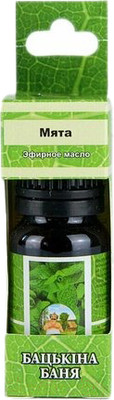 Эфирное масло Бацькина баня Мята / 16008 (10мл)