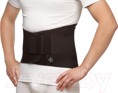 Корсет ортопедический пояснично-крестцовый Польза м.1104 тип 321-I (р.1, черный)
