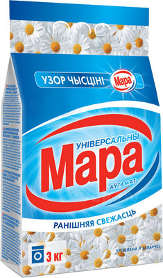 Стиральный порошок Мара Узор Чысцiнi Утренняя свежесть (3кг)