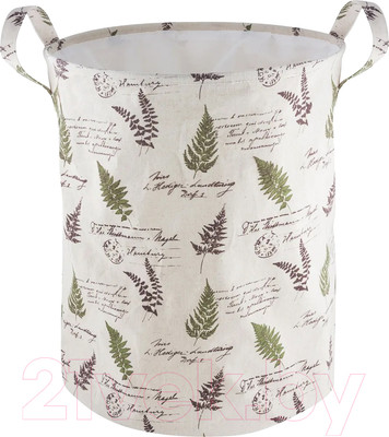 Корзина для белья Рыжий кот Листья TLB-02 / 312193