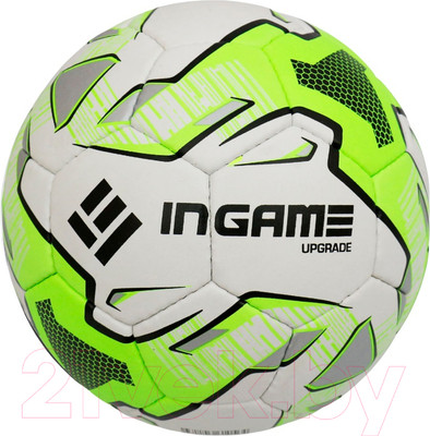 Футбольный мяч Ingame Upgrade IFB-133 (белый/зеленый)