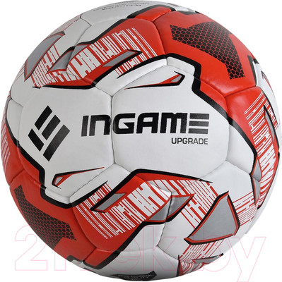 Футбольный мяч Ingame Upgrade IFB-133 (белый/красный)