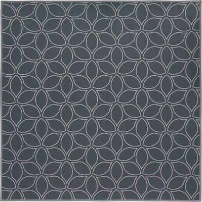 Коврик грязезащитный VORTEX Velur Лепестки 90x90 / 24338