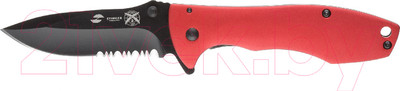 Нож складной STINGER FK-721RD (черно-красный)