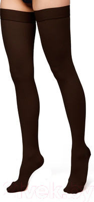 Чулки компрессионные Польза 4002 выше колена 1 кл.к. (р.3 (M), рост1, черный)