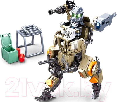 Конструктор Sluban Атомная буря / M38-B0907 (126эл)