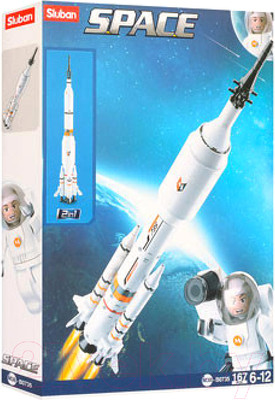 Конструктор Sluban Космос. Ракета / M38-B0735 (167эл)