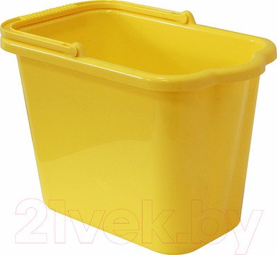 Ведро Idea М2420 (9.5л, желтый)