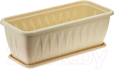 Кашпо Idea Алиция М3214 (белая глина)