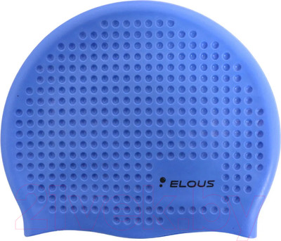 Шапочка для плавания Elous EL004 (голубой)