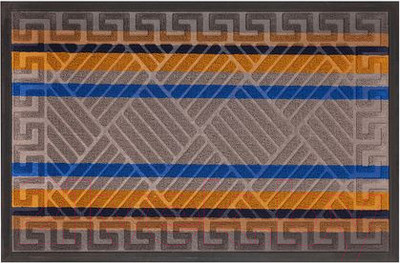 Коврик грязезащитный ComeForte Уют Мультиколор 40x60 (светло-серый)