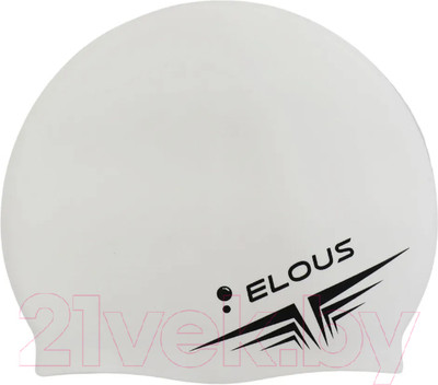 Шапочка для плавания Elous EL005 (белый)