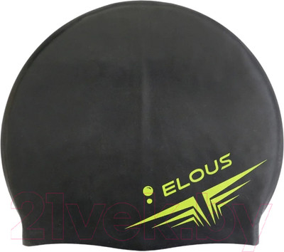 Шапочка для плавания Elous EL005 (черный)