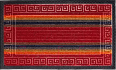 Коврик грязезащитный ComeForte Уют Мультиколор 45x75 (бордовый)