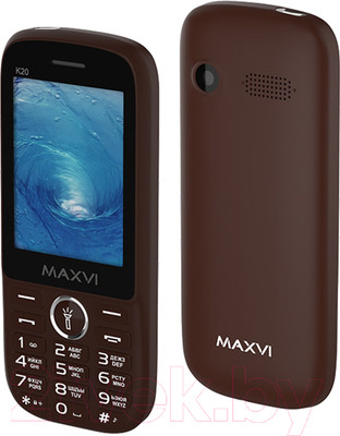 Мобильный телефон Maxvi K20 (кофейный)