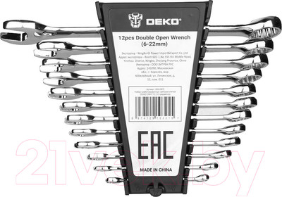 Набор ключей Deko DKHT12 / 065-0972