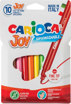 Фломастеры Carioca Джой / 40528 (10шт)