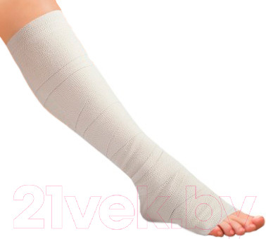 Бинт эластичный Польза Вязаный 12x350