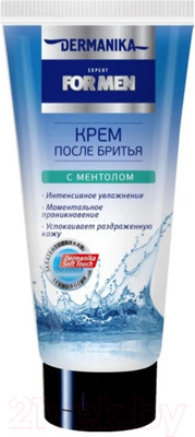 Крем после бритья Dermanika С ментолом (75мл)