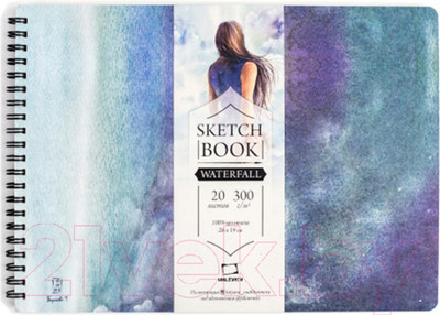 Набор бумаги для рисования Малевичъ Waterfall / 401428 (20л)