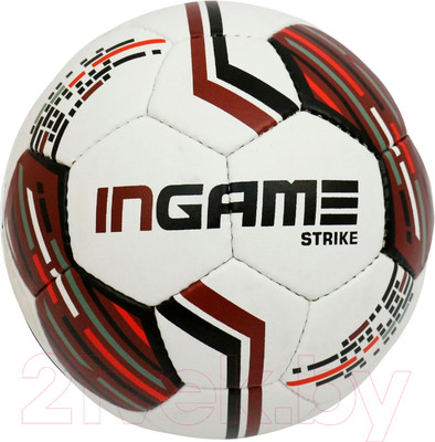 Футбольный мяч Ingame Strike IFB-127 (белый/красный)