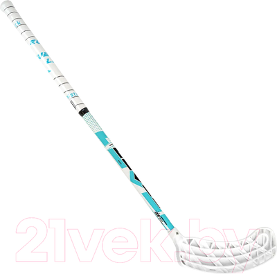 Клюшка для флорбола Realstick Level 2.8 / MR-KF-L75 (белый/голубой)