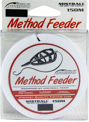 Леска монофильная Mistrall Shiro M.Feeder 0.22мм 150м / ZM-3479022