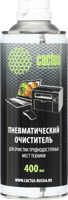 Сжатый воздух для чистки техники Cactus CS-AIR400 (400мл)