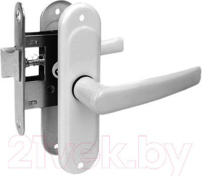 Ручка дверная Птимаш ЗЩ1.45 (белый)