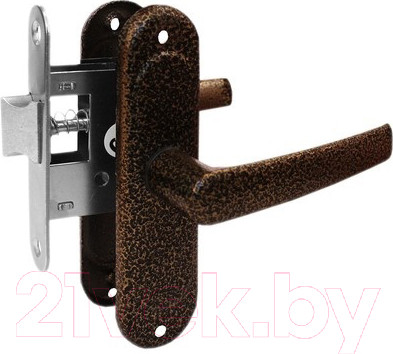 Ручка дверная Птимаш ЗЩ1.45 (бронза)