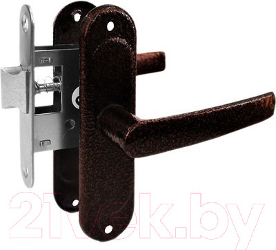 Ручка дверная Птимаш ЗЩ1.45 (медь)