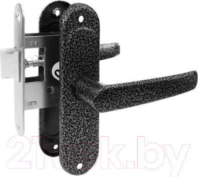 Ручка дверная Птимаш ЗЩ1.45 (серебристый)