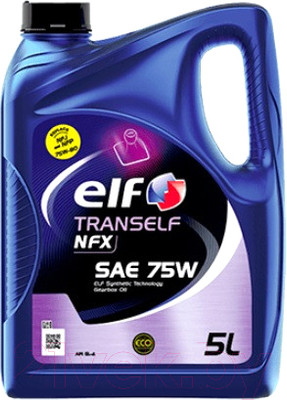 Трансмиссионное масло Elf Tranself NFX 75W / 223530 (5л)