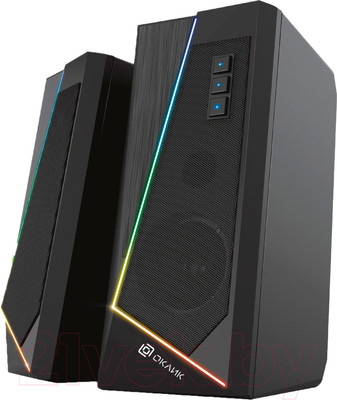 Мультимедиа акустика Оклик OK-125 (черный)