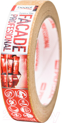 Лента малярная Beorol Facade Professional 24мм/33м